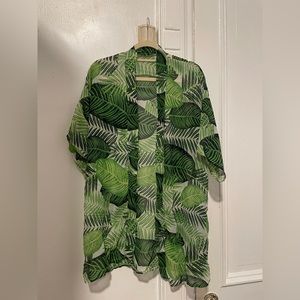 Tropical Swimsuit Cover Up